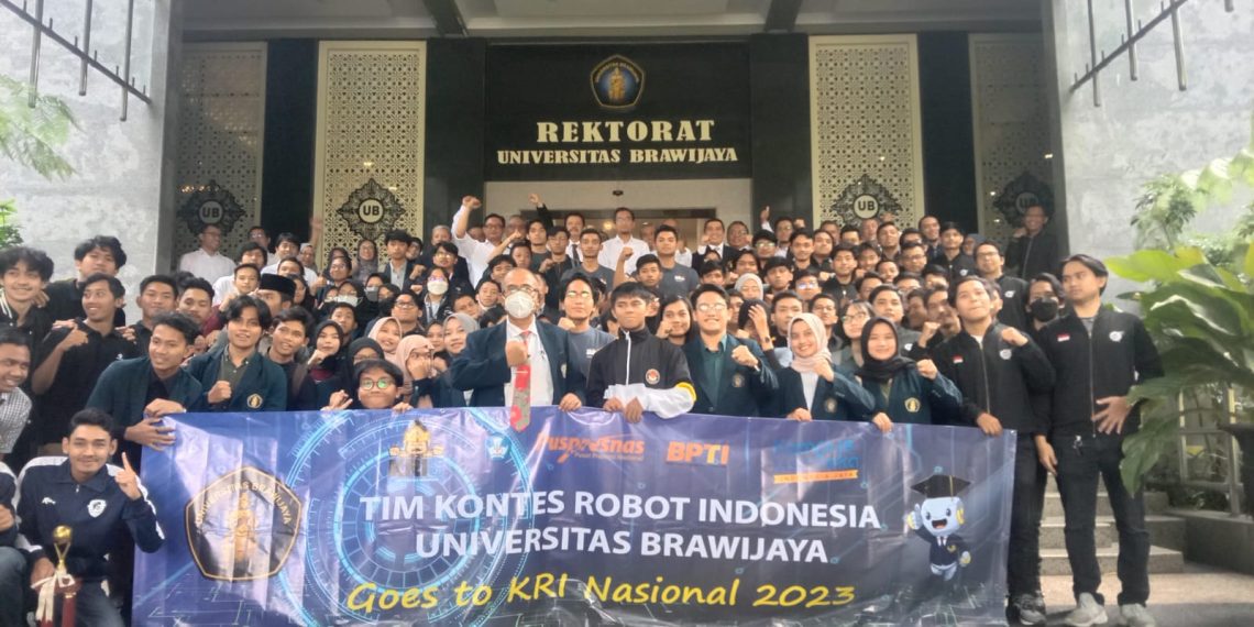 Tim Kontes Robot Indonesia UB Lolos dan Berangkat ke KRI Nasional 2023